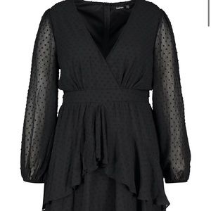 Boohoo skater dress size 18